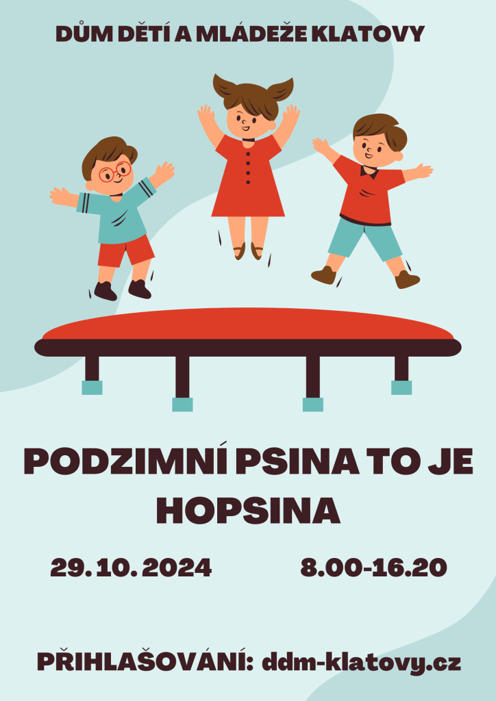 Podzimní psina - to je Hopsina