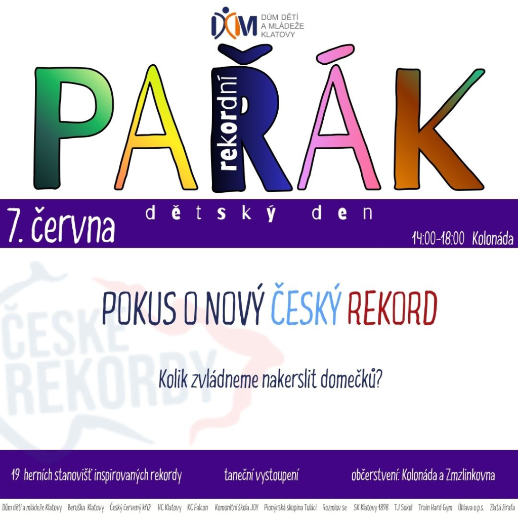 PaŘáK aneb Parádní řádění Klatovanů