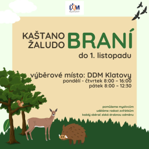 Kaštano/žaludo BRANÍ